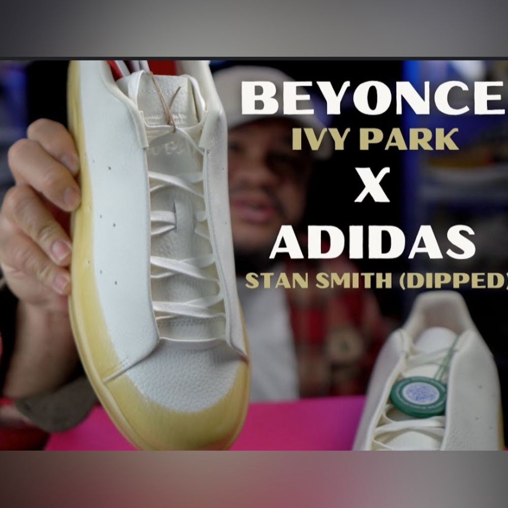 Beyoncé Ivy Park X Adidas Stan Smith Dipped ‘Ivy Heart’ sneakers